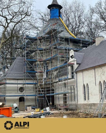 Binnen- en buitenschilderwerken aan de Jan Vlemincktoren (2)